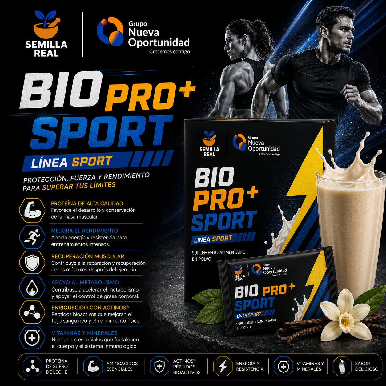 BIOPRO+ SPORT de Semilla Real