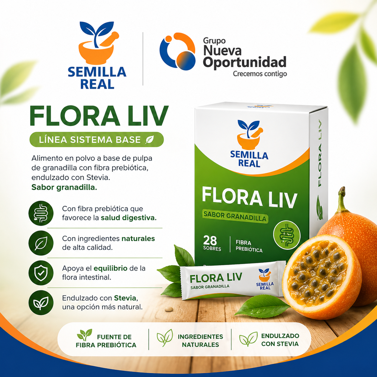 FLORA LIV de Semilla Real