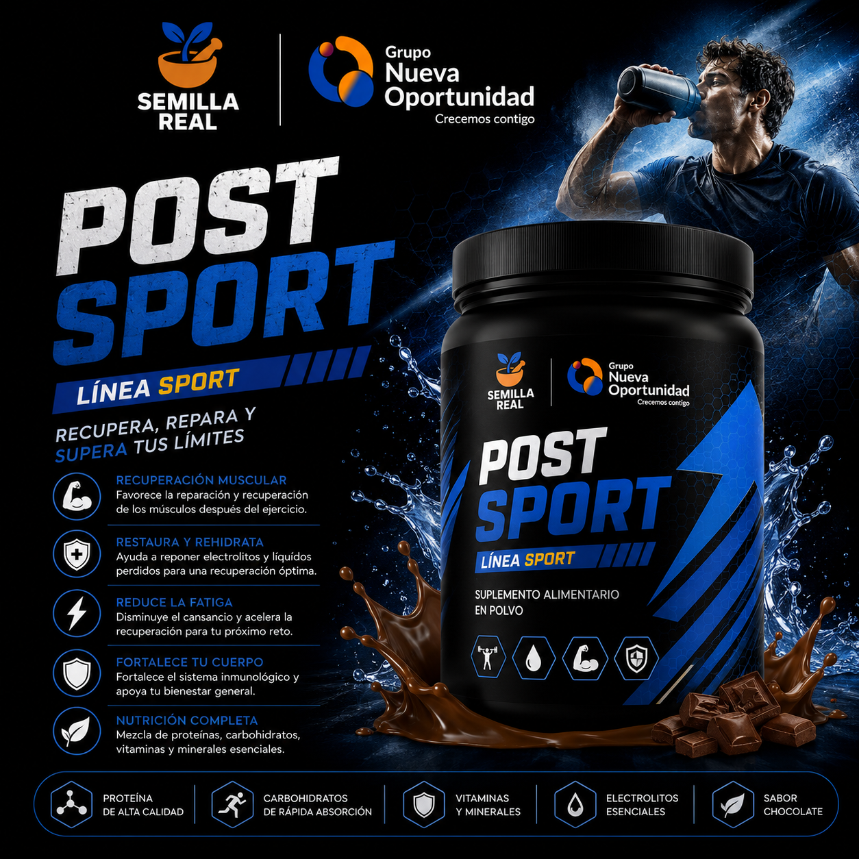 POST SPORT de semilla real