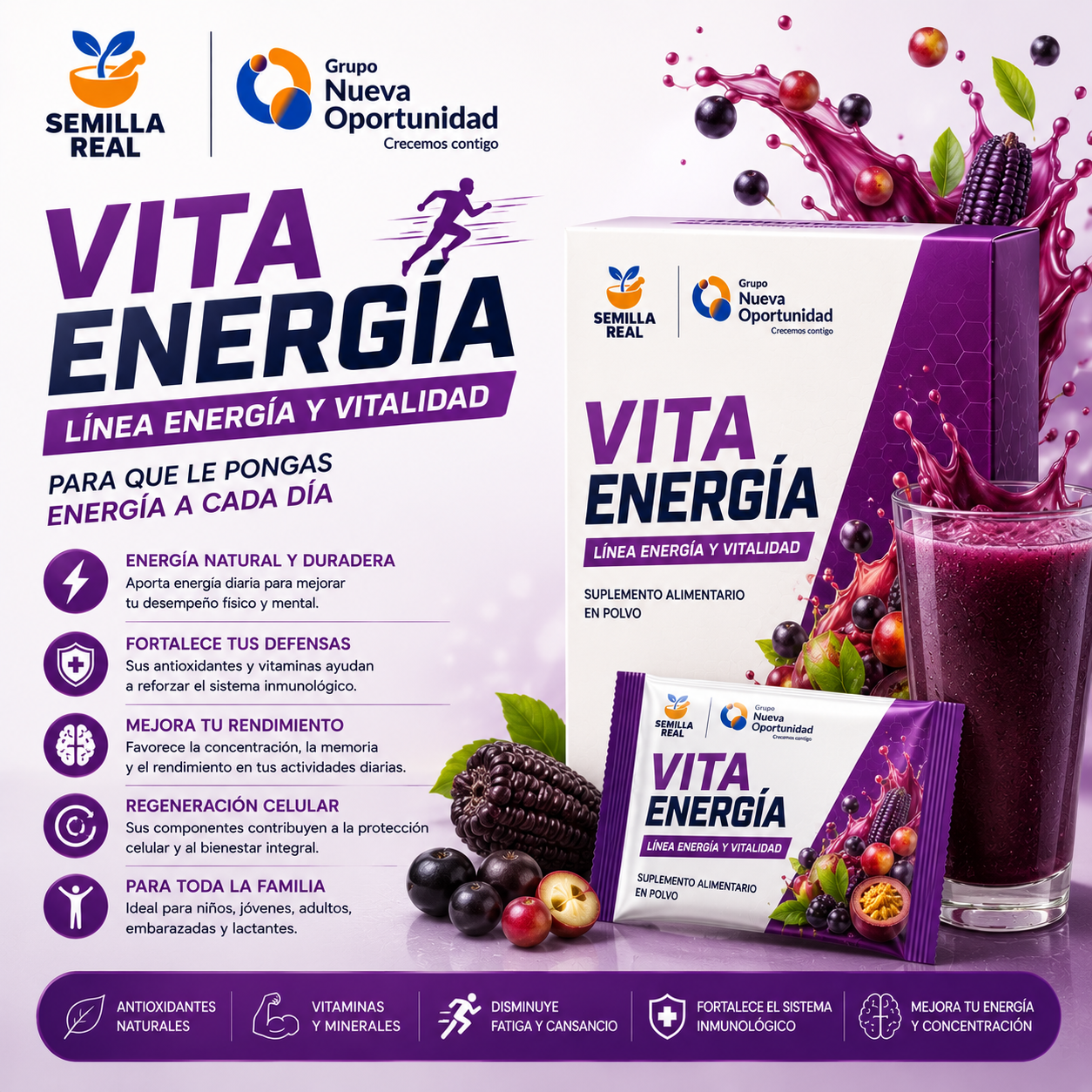 VITA ENERGÍA de Semilla Real
