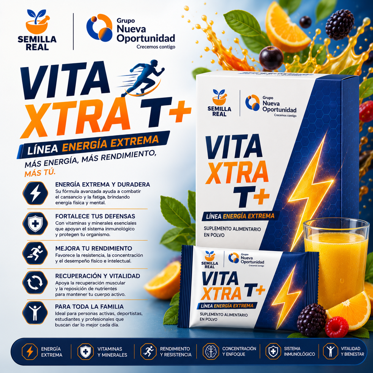VITA XTRA T+ de Semilla Real